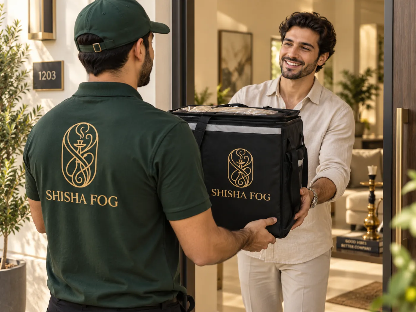 Handed over at your door